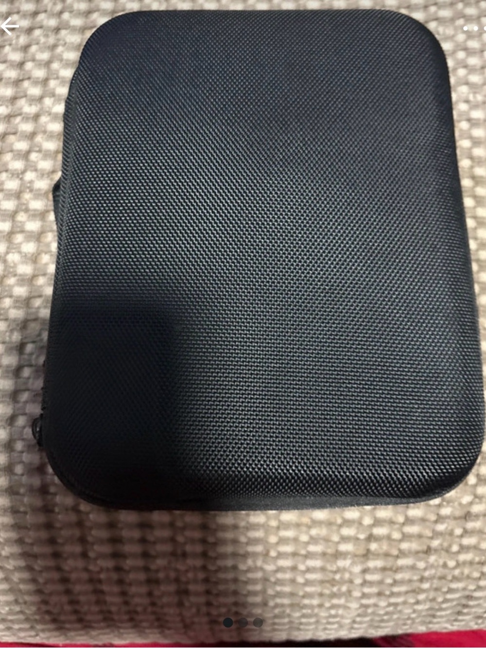 Black Protective Hard Shell Electronics Case